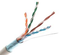 สายเคเบิล Cat.6 copper Ethernet Lan สายเคเบิลเครือข่าย FTP