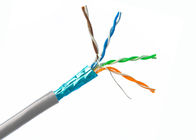 Cat6 FTP Cable Bare Copper Conductor  Shielded Networking Cable