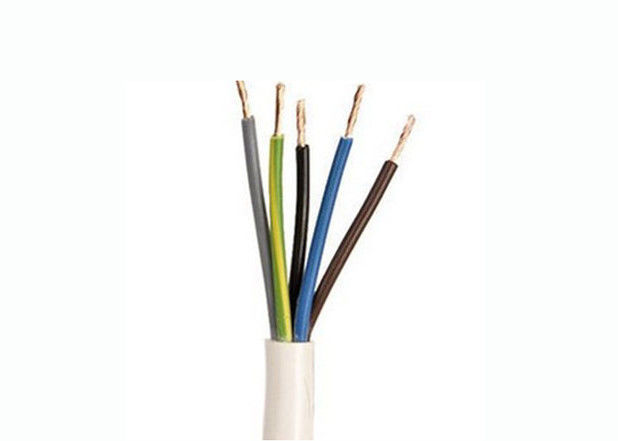 PVC Insulated Copper Conductor Cable 5 Core Power Cable For Household Appliances