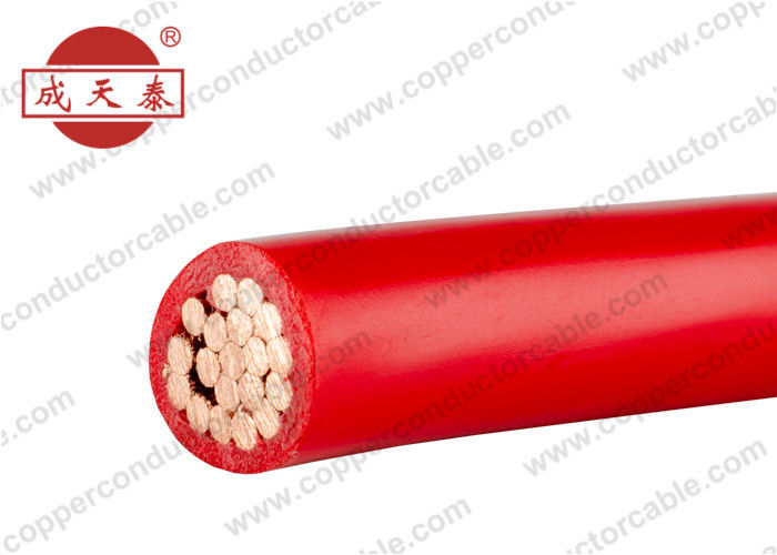 50 Mm² Residential Copper Wire / Red Copper Electrical Cable